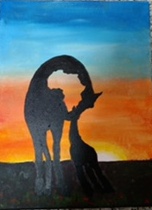 Sunset and Silhouette Paint Party